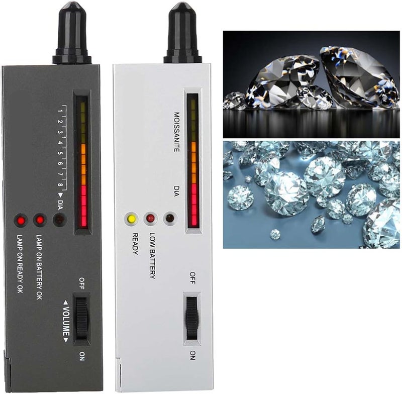 Kodrily Diamond Tester Pen Ⅱ and Moissanite Tester, Portable 5V Diamond Tester Professional Kit, Jewelry Diamond Selector with Manual and Trays for Diamond Testing - Image 5